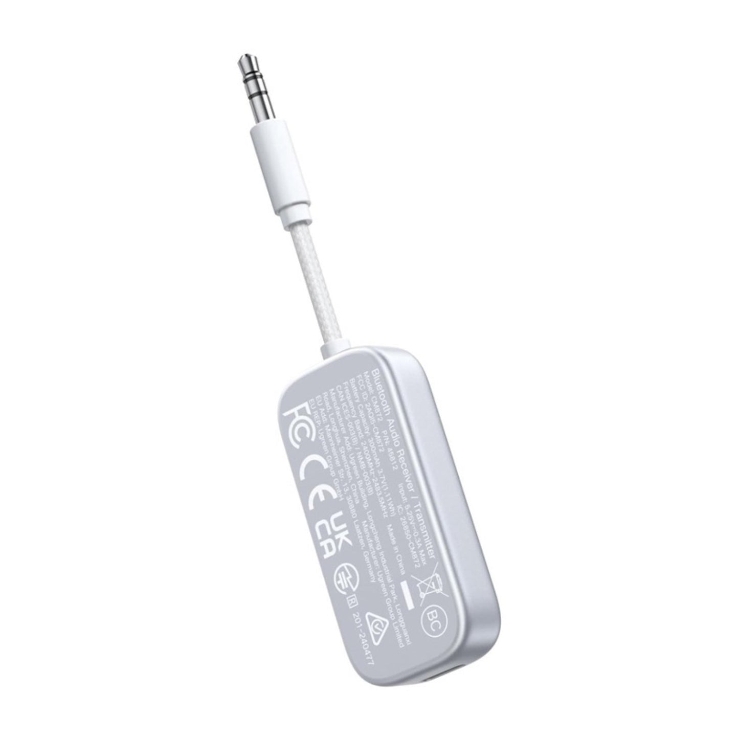 UGreen 3.5mm Bluetooth 5.4 Audio Receiver/Transmitter - White-2