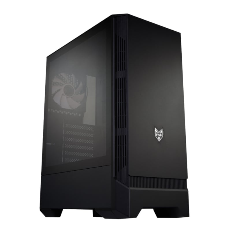 FSP CMT260 ATX Gaming Chassis - Black-0
