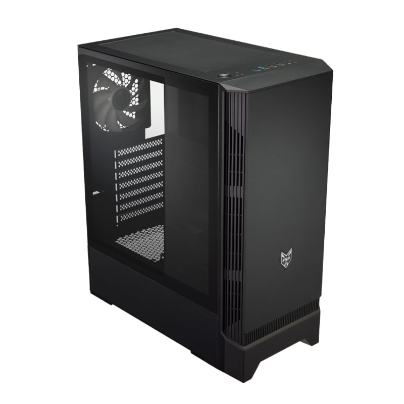 FSP CMT260 ATX Gaming Chassis - Black-1