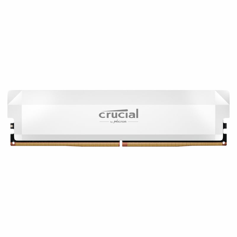 Crucial Pro Overclocking 16GB 6000Mhz DDR5 Desktop Memory White-0