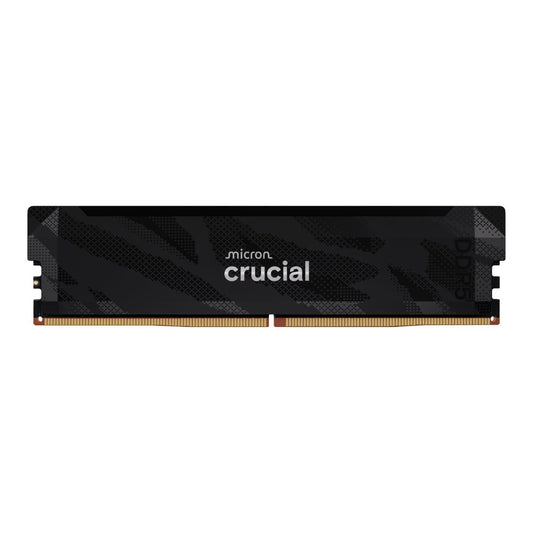 Crucial Pro 16GB 6400Mhz DDR5 Desktop OC Gaming Memory - Black-0