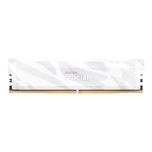 Crucial Pro 16GB 6400Mhz DDR5 Desktop OC Gaming Memory - White-0