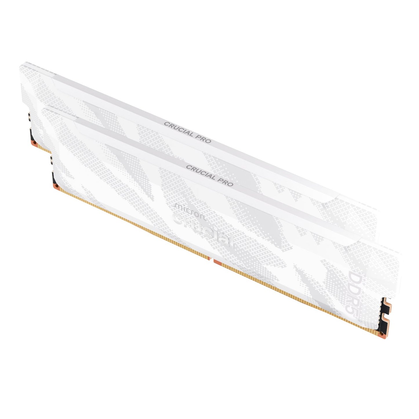 Crucial Pro Overclocking DDR5-6400 32GB Desktop Gaming Memory Kit (16GB x 2) – White-1