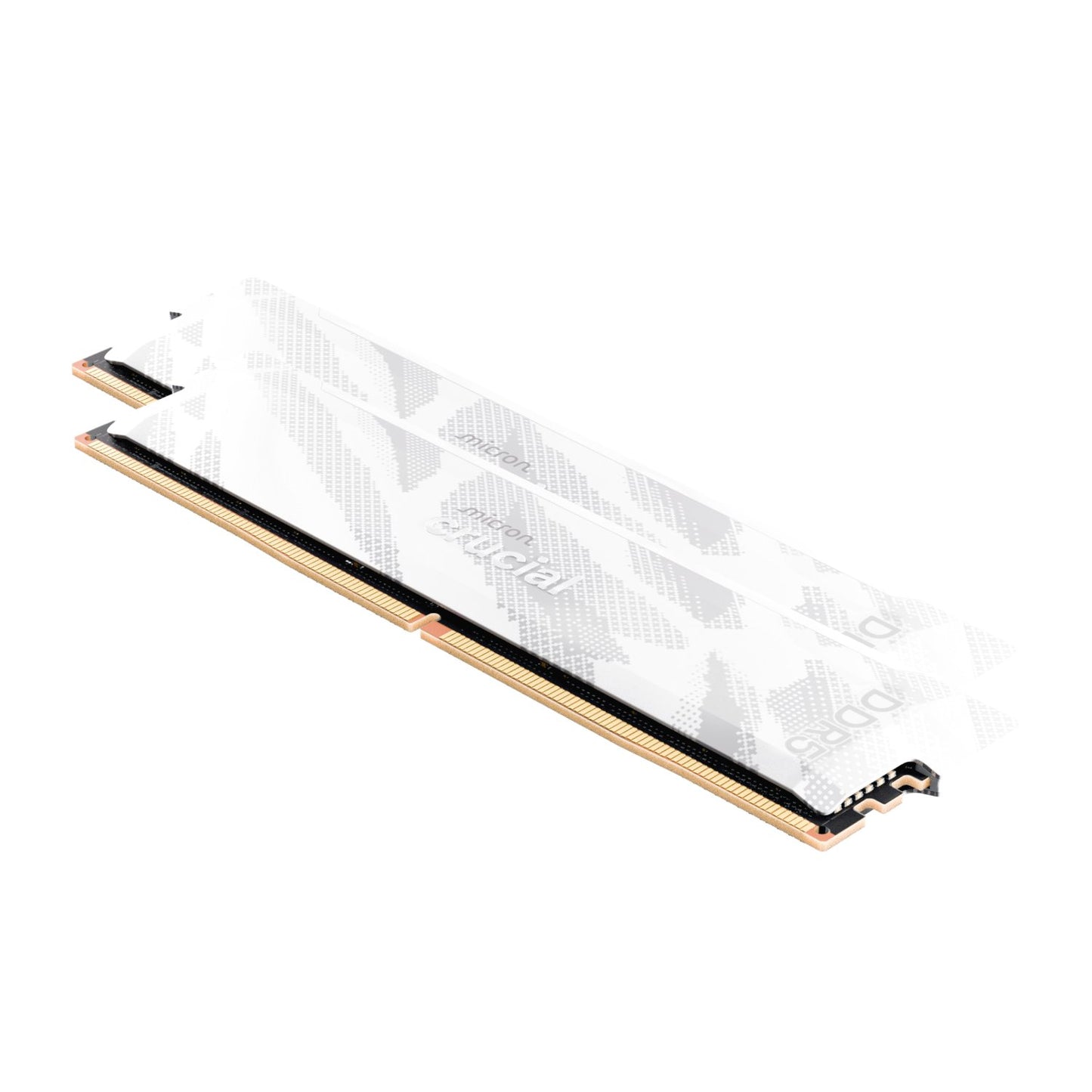 Crucial Pro Overclocking DDR5-6400 32GB Desktop Gaming Memory Kit (16GB x 2) – White-2