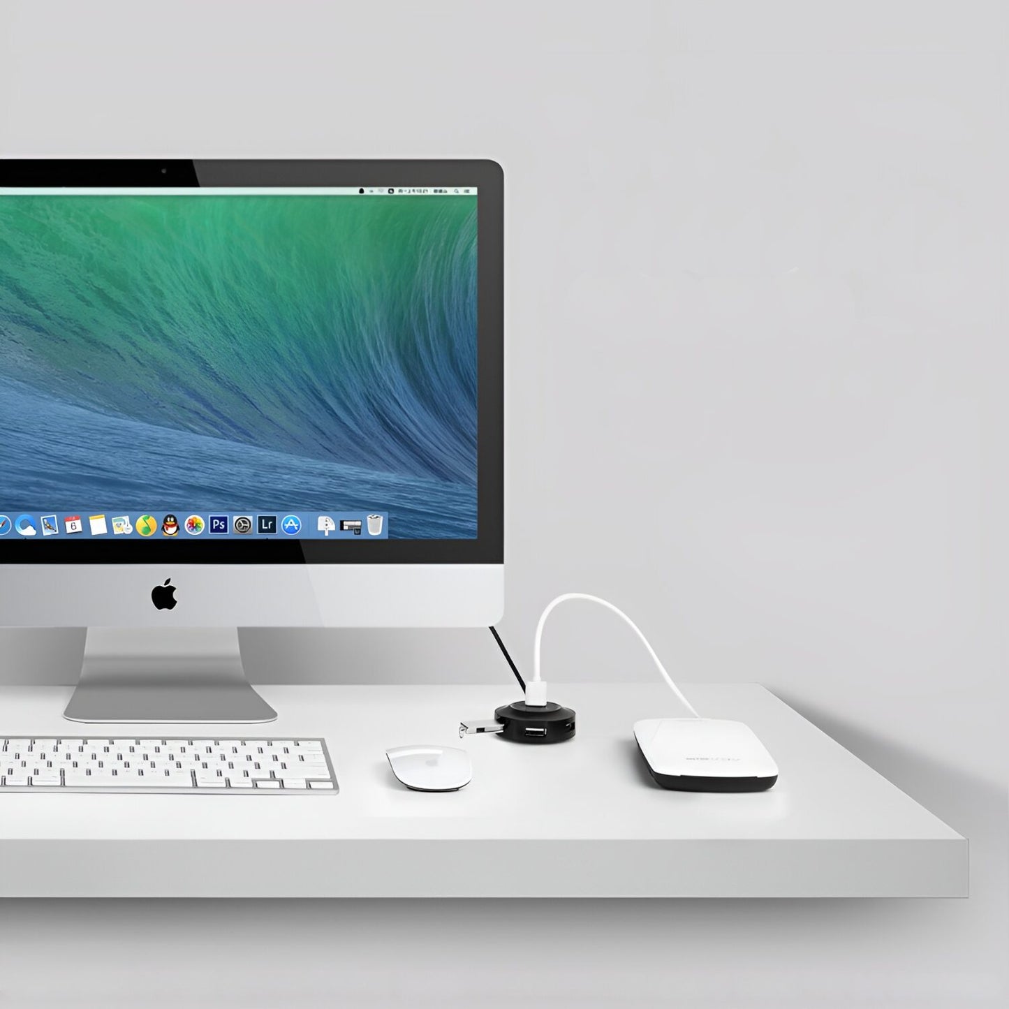 UGREEN 4-IN 1 USB 2.0 Hub (20777) - Black-3