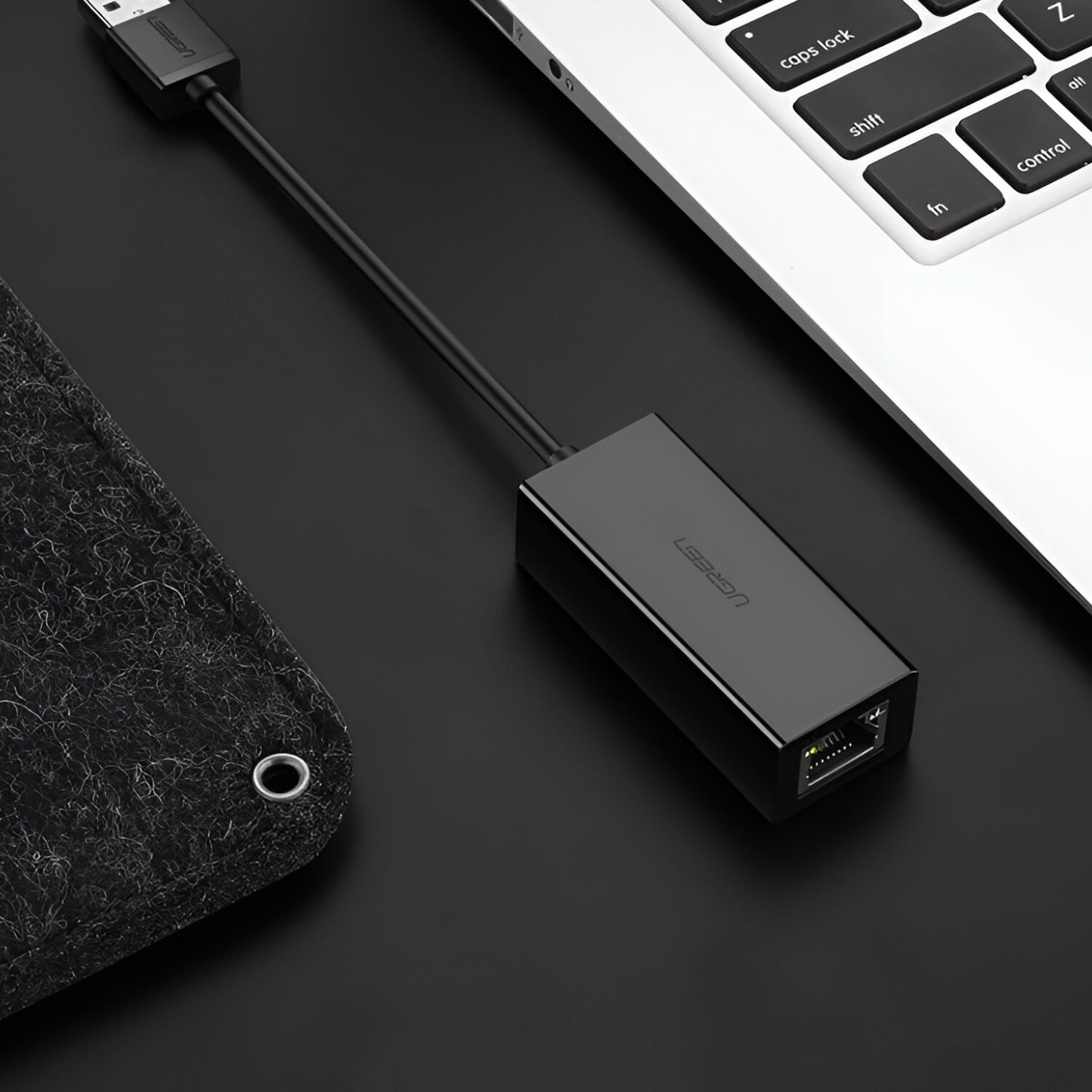 UGREEN CM111 USB3.0 to RJ5 Gigabit Ethernet Adapter - Black-4