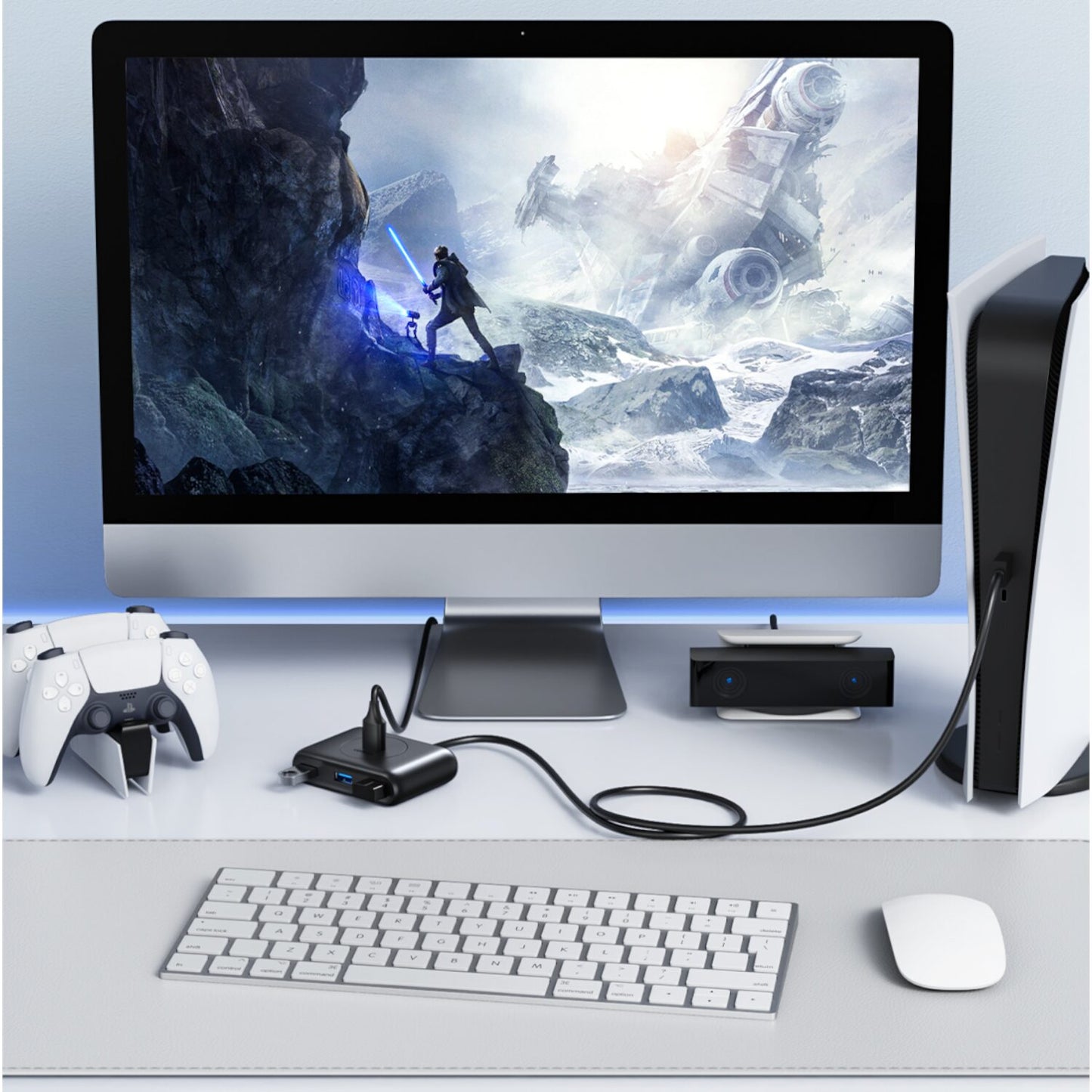 UGREEN 4-Port USB 3.0 Hub with Micro USB | 5Gbps Data Transfer - 0.5m-4