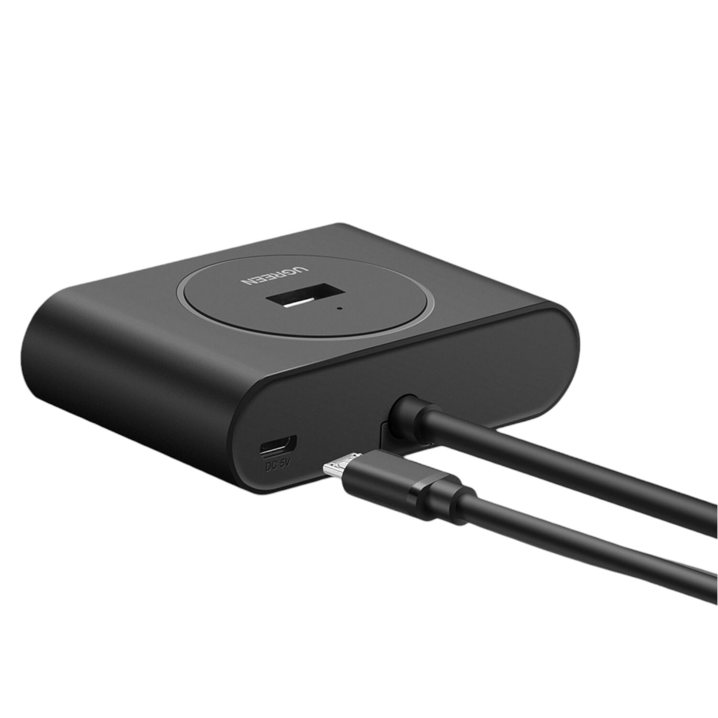 UGREEN 4-Port USB 3.0 Hub with Micro USB | 5Gbps Data Transfer - 0.5m-2
