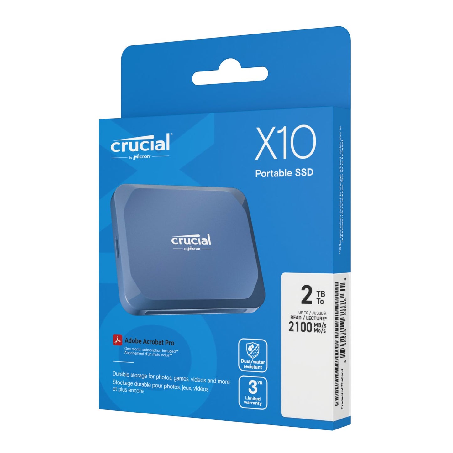 Crucial X10 2TB Type-C Portable SSD-4