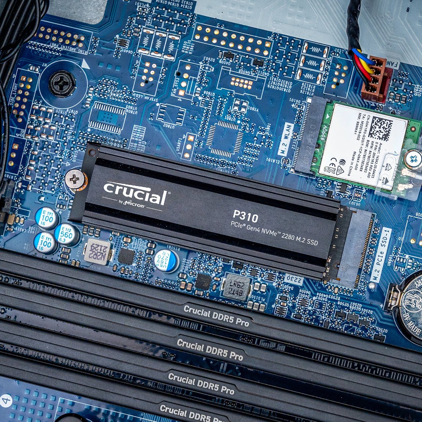 Crucial P310 4TB M.2 Gen4 with Heatsink NVMe 3D NAND SSD-4