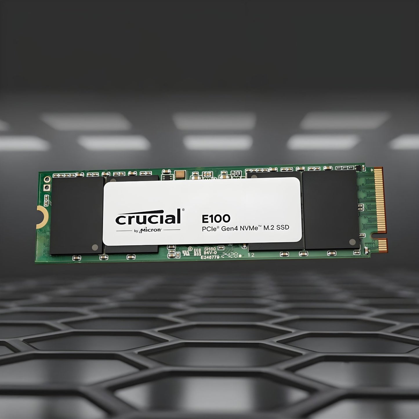 Crucial E100 1TB PCIe Gen4 2280 NVMe M.2 SSD-2