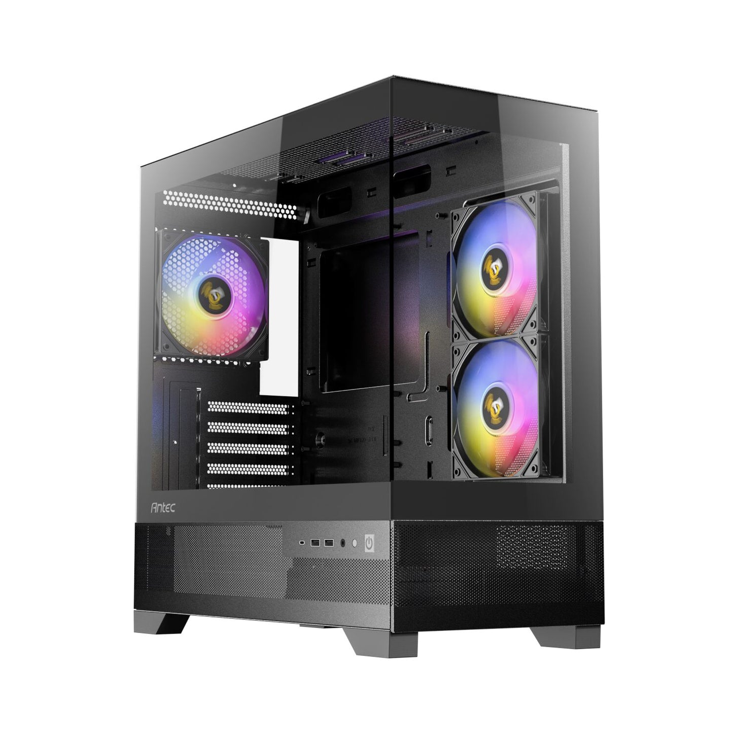 Antec CX500M ARGB Gaming Chassis | M-ATX | ITX | Type-C - Black-0