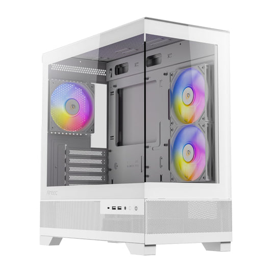 Antec CX500M Micro-ATX | ITX RGB Mini-Tower Gaming Chassis Type-C - White-0