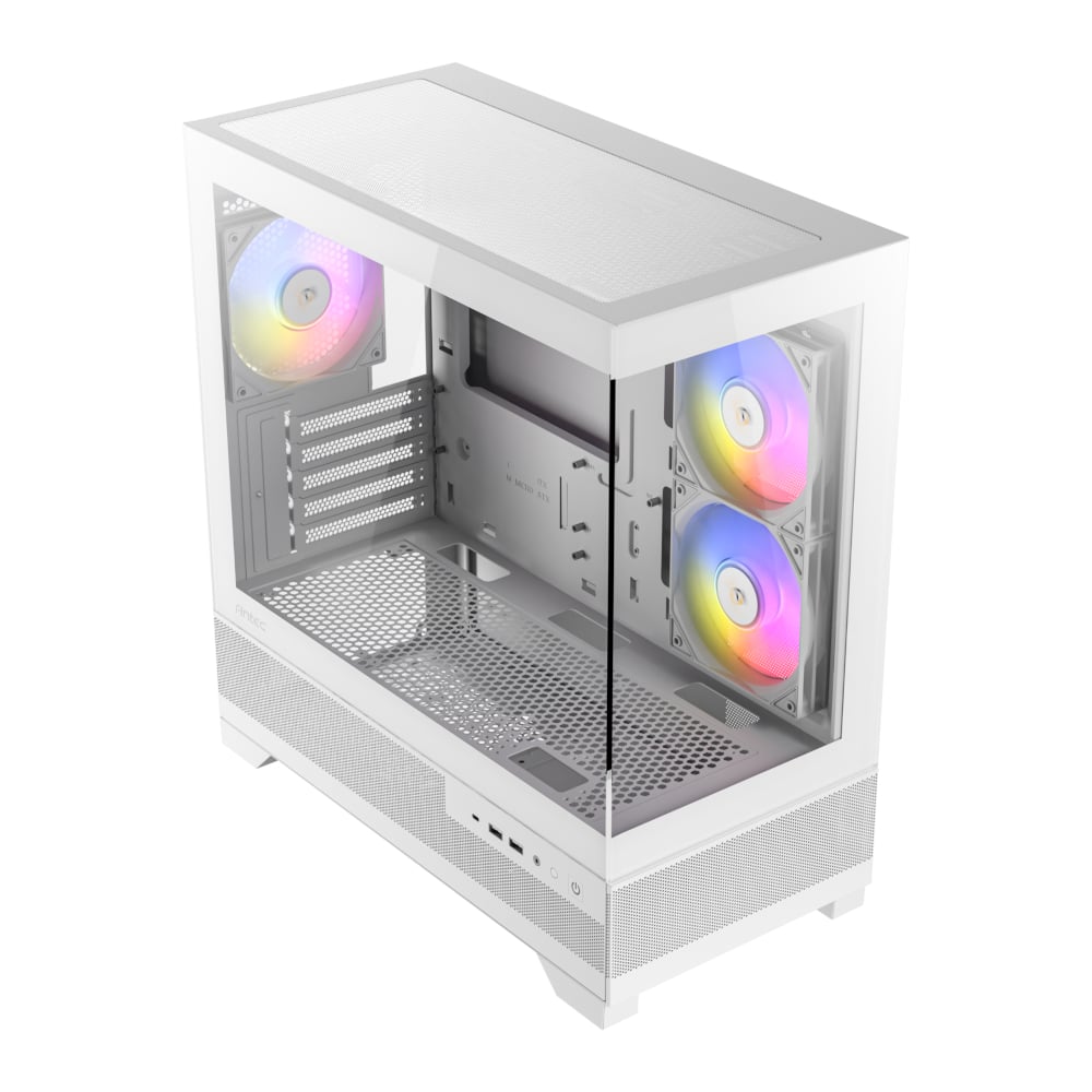 Antec CX500M Micro-ATX | ITX RGB Mini-Tower Gaming Chassis Type-C - White-4
