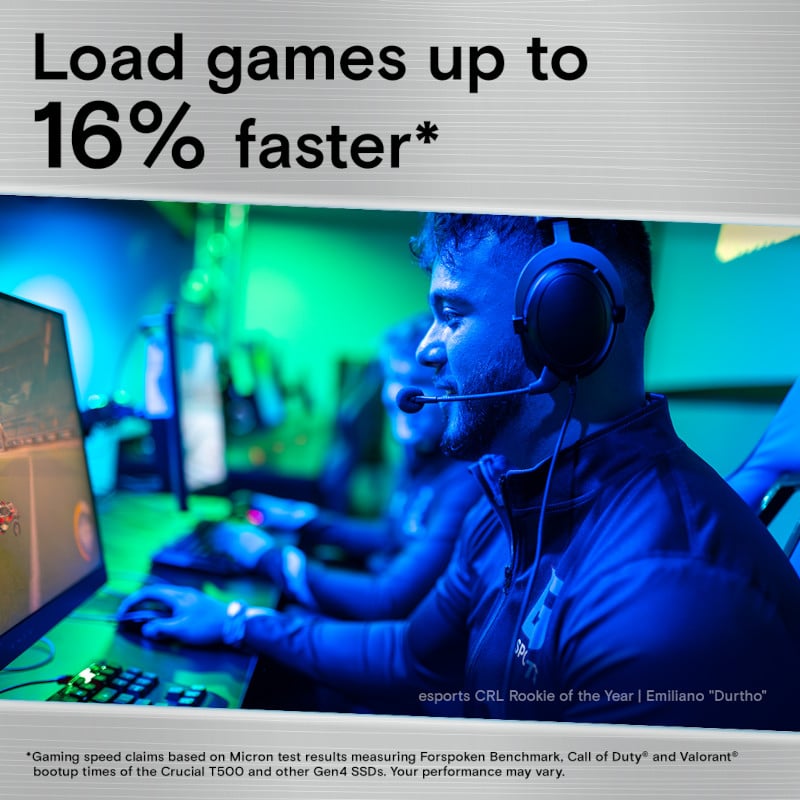 Crucial T500 1TB M.2 NVMe Gen4 NAND SSD-3
