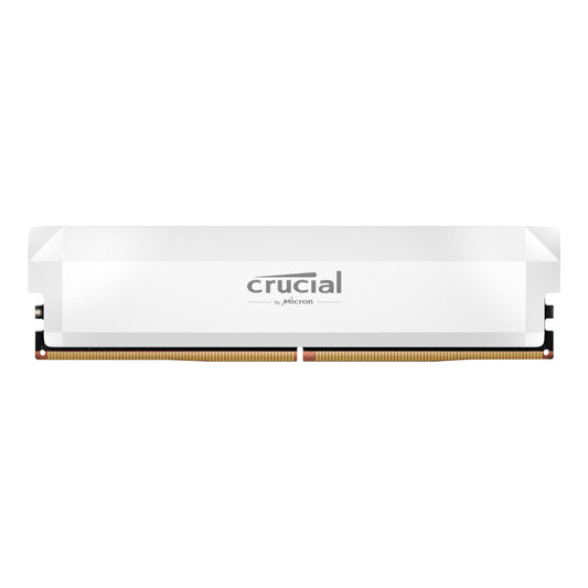 Crucial Pro Overclocking 16GB 6400Mhz DDR5 Desktop Memory White-0