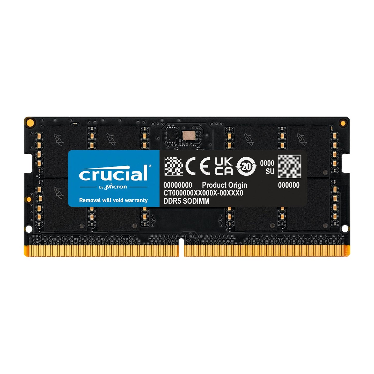 Crucial 64GB 5600MHz DDR5 SODIMM Notebook Memory-0