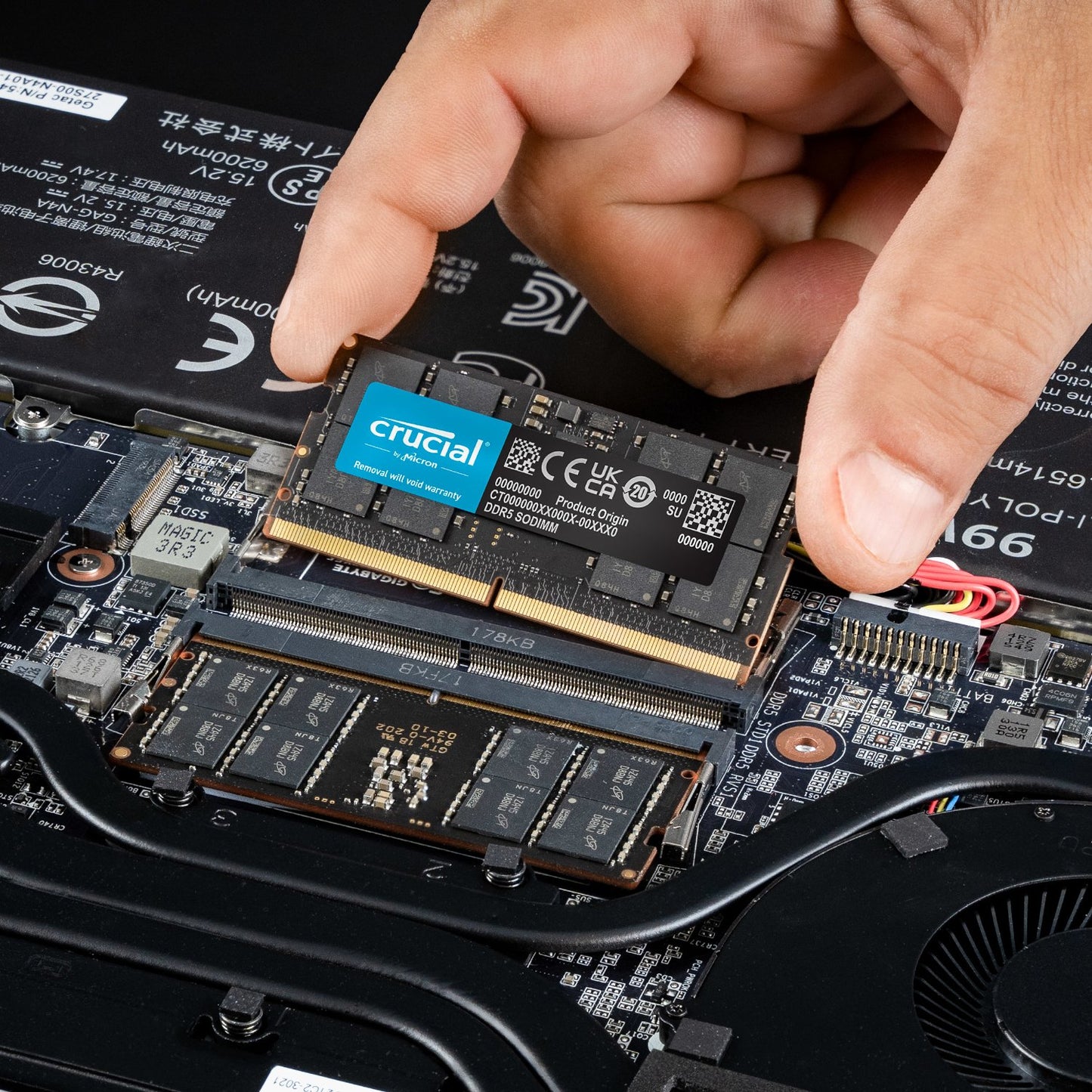 Crucial 64GB 5600MHz DDR5 SODIMM Notebook Memory-4