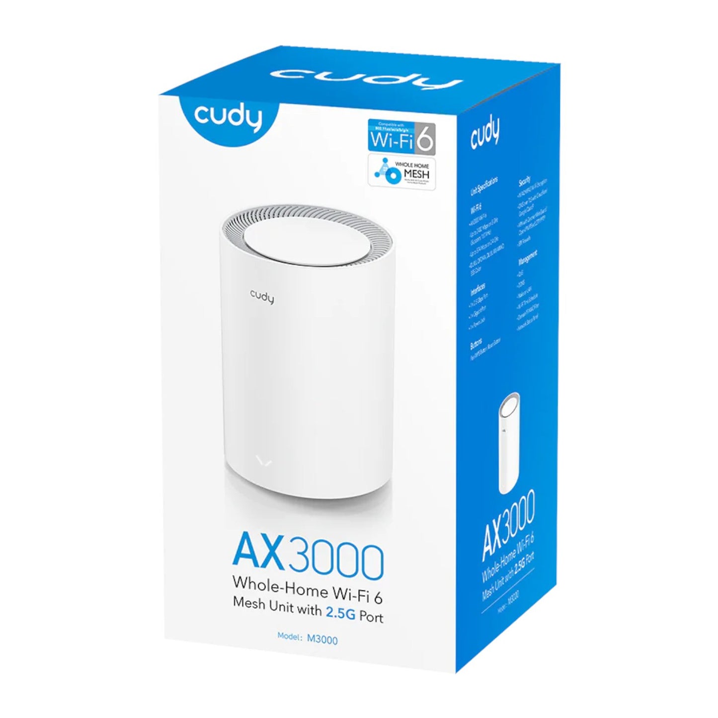 Cudy AX3000 Wi-Fi 6 Mesh Kit 1 Pack - White-4
