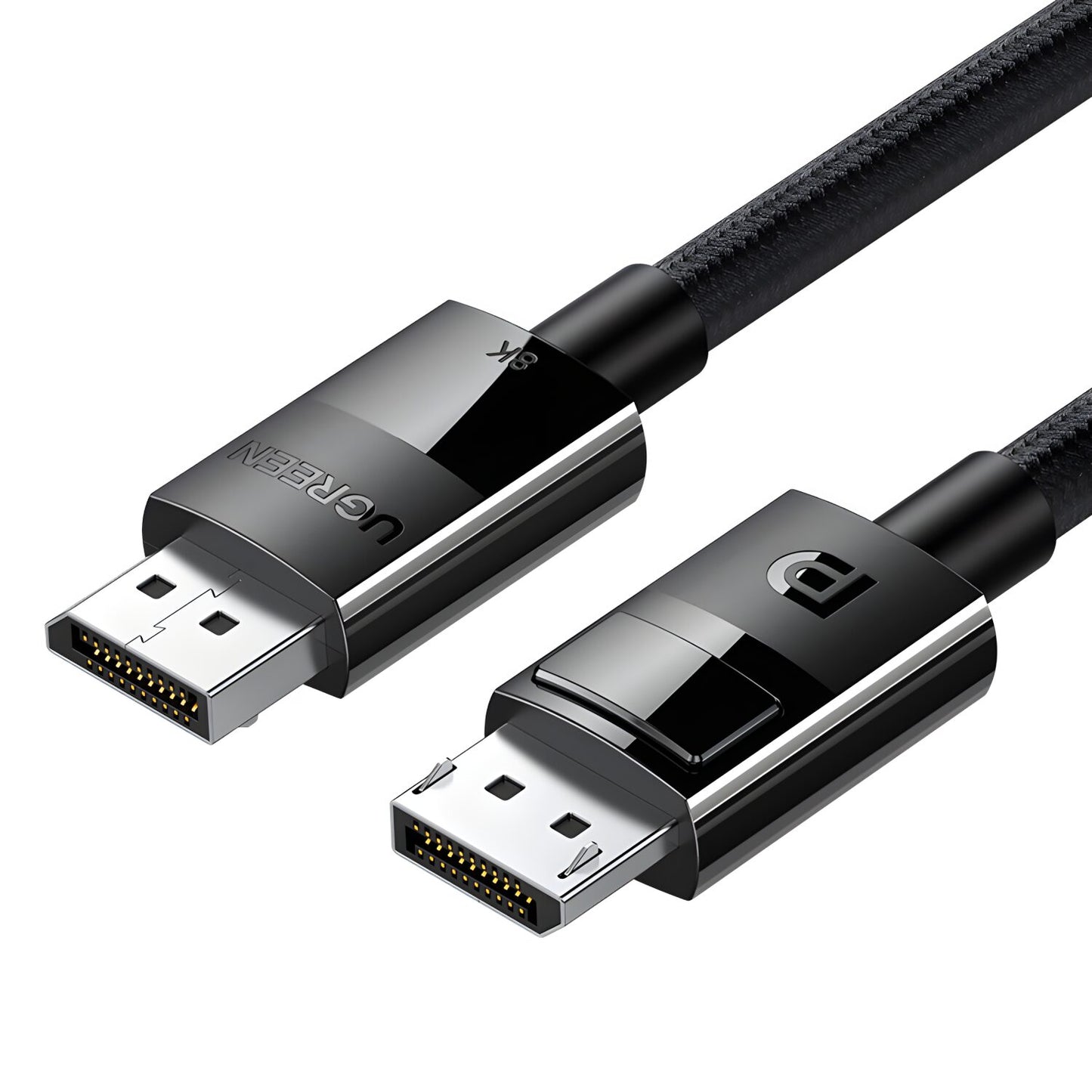 UGREEN DP114 8K DisplayPort Male to Male Braided Cable 2m-0