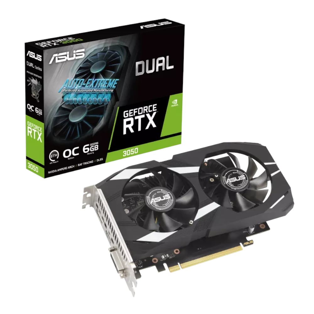 ASUS Nvidia GeForce RTX 3050 Dual OC 6G Graphic Card-0
