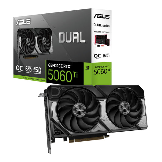 ASUS Dual GeForce RTX 5060 Ti OC Edition 16GB GDDR7 Graphics Card-0