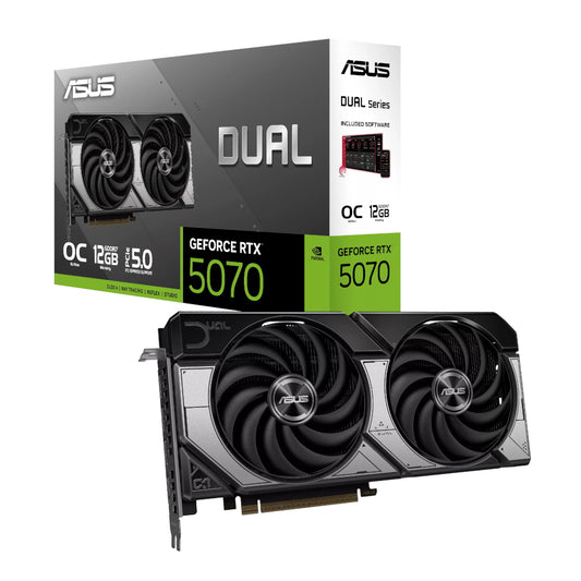 ASUS Dual GeForce RTX 5070 12GB GDDR7 OC Edition Graphics Card-0