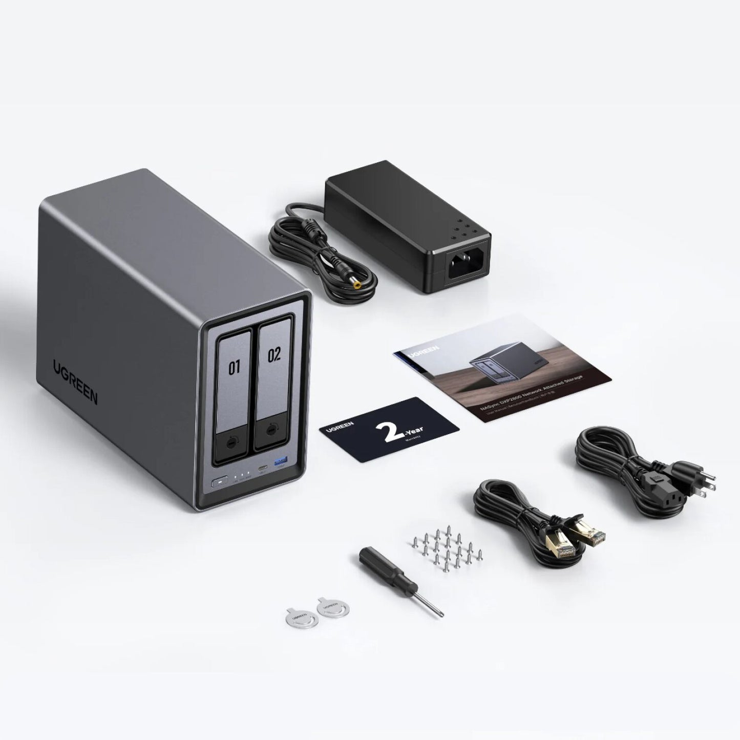 UGREEN NASync DXP2800 2 Bay NAS-3