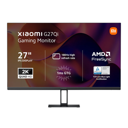 Xiaomi G27Qi 27" 2K 1440p IPS Gaming Monitor (180Hz, 1ms, 16_9, HDMI/DP, and AMD FreeSync)-0