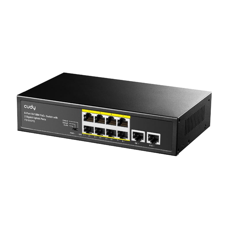 Cudy 10-Port Unmanaged PoE+ Switch-1