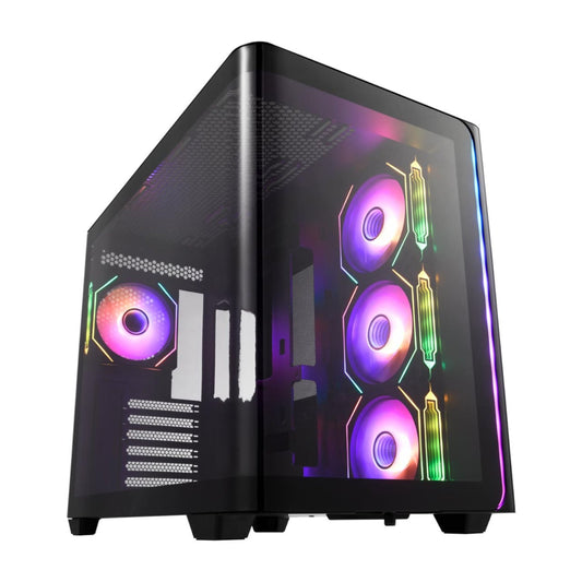 FSP M580 ATX Gaming Chassis - Black-0