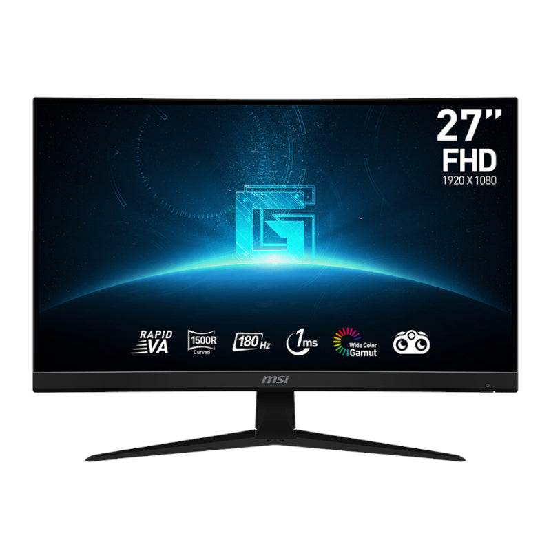 MSI G27C4 E3 27" Gaming Monitor 1920 x 1080 (FHD) VA 170Hz FreeSync Premium HDMI Displayport Tilt Black-0