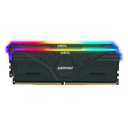 Geil Gemini RGB 32GB KIT(2X16GB) 6000MHz DDR5 Desktop Gaming Memory - Grey-0