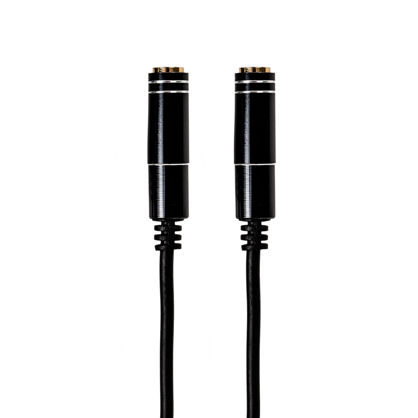 Gizzu 3-Pole Audio Splitter Cable - Black-1