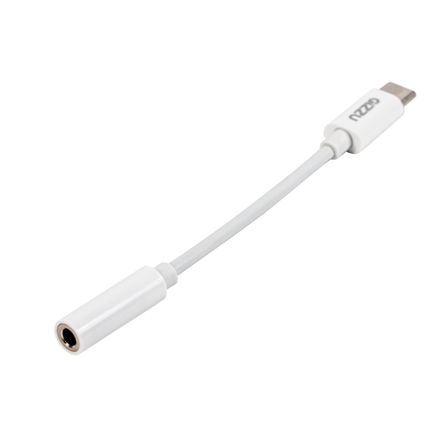 Gizzu USB Type-C to 3.5mm AUX Audio Adapter - White-1