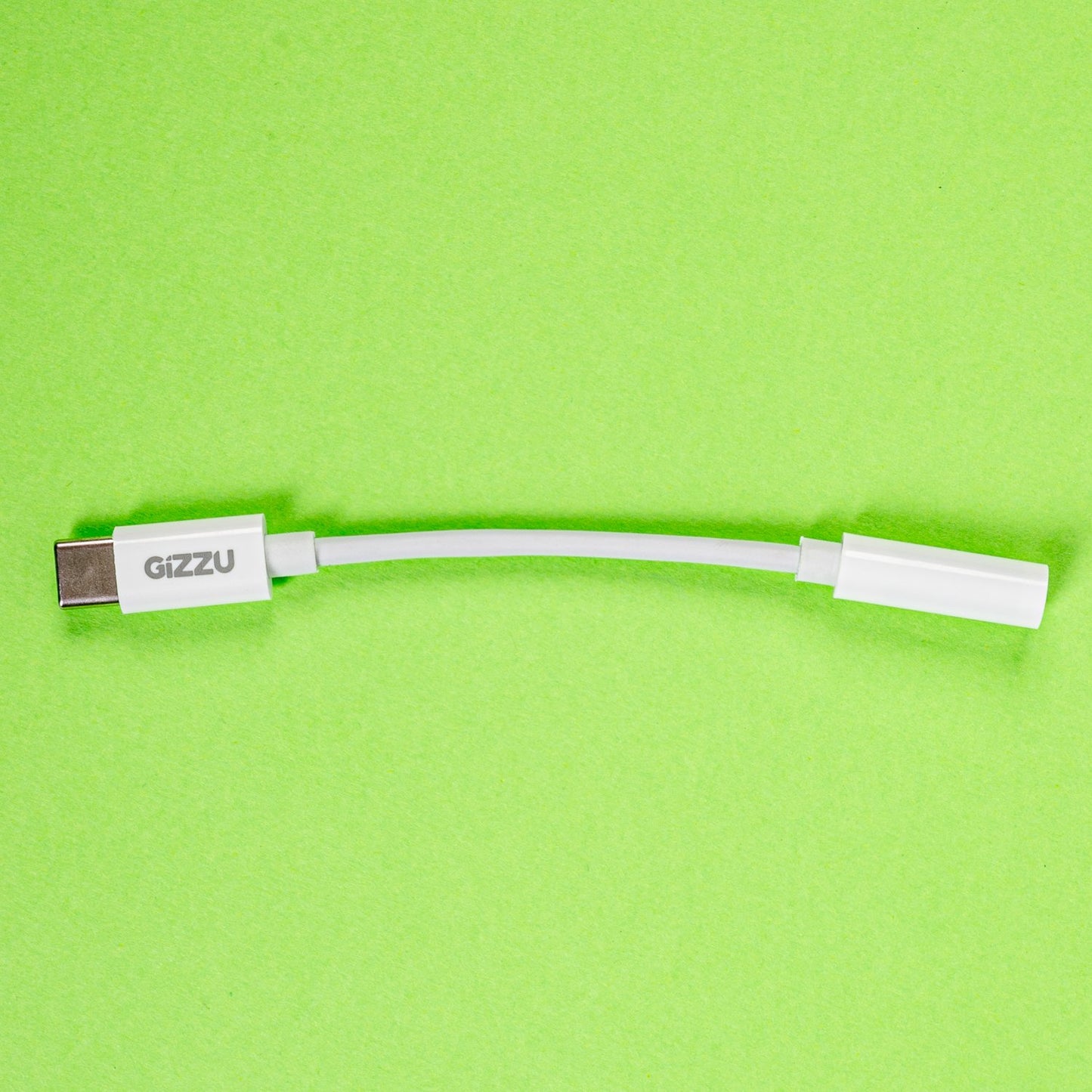 Gizzu USB Type-C to 3.5mm AUX Audio Adapter - White-4