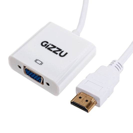 Gizzu 1080P HDMI to VGA Adapter with Audio-0