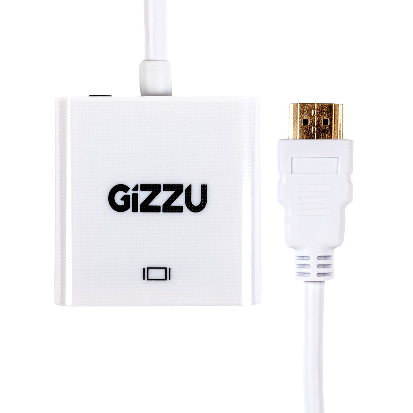 Gizzu 1080P HDMI to VGA Adapter with Audio-1