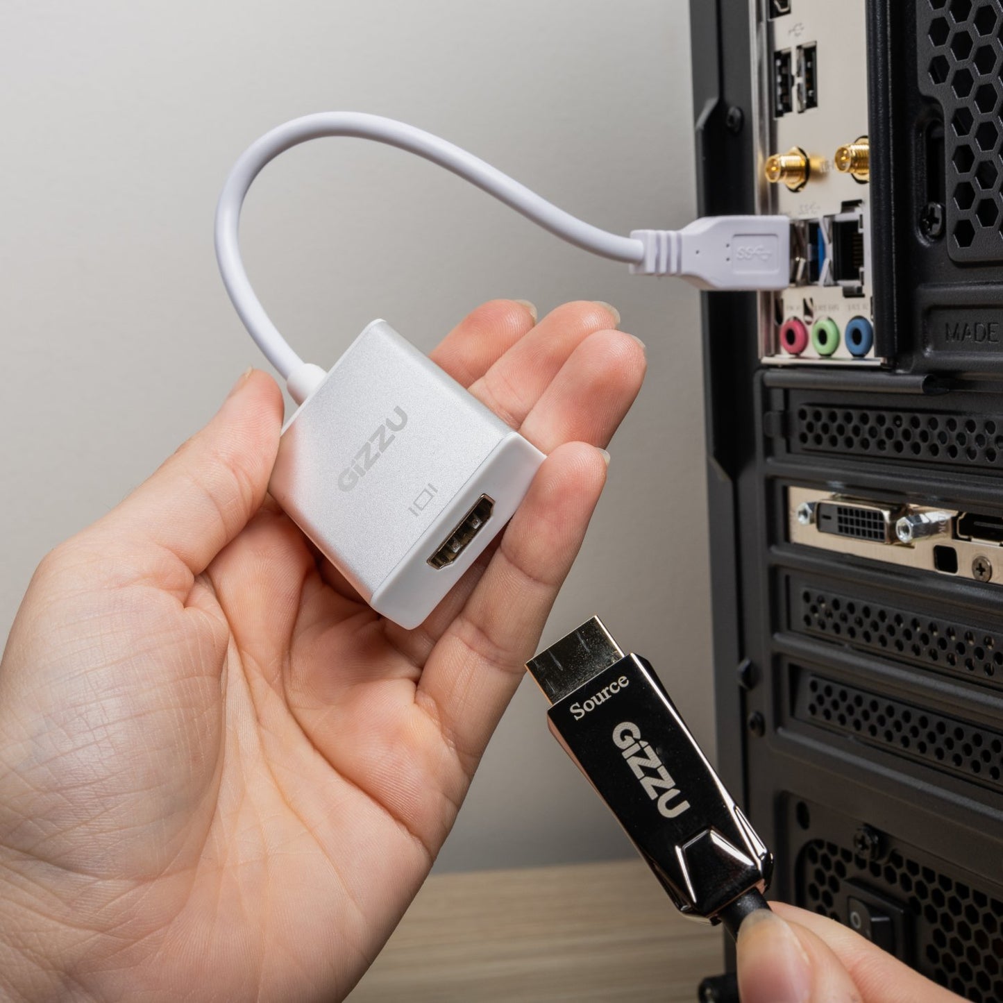Gizzu USB3.0 to HDMI Adapter-3