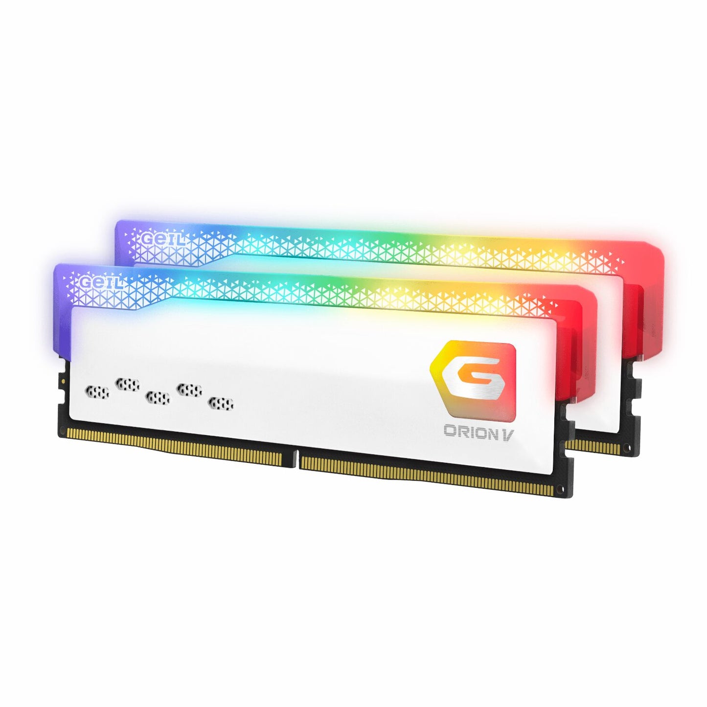 GeIL Orion 32GB Kit(2x16GB) 6000MHz RGB DDR5 RAM - White-0