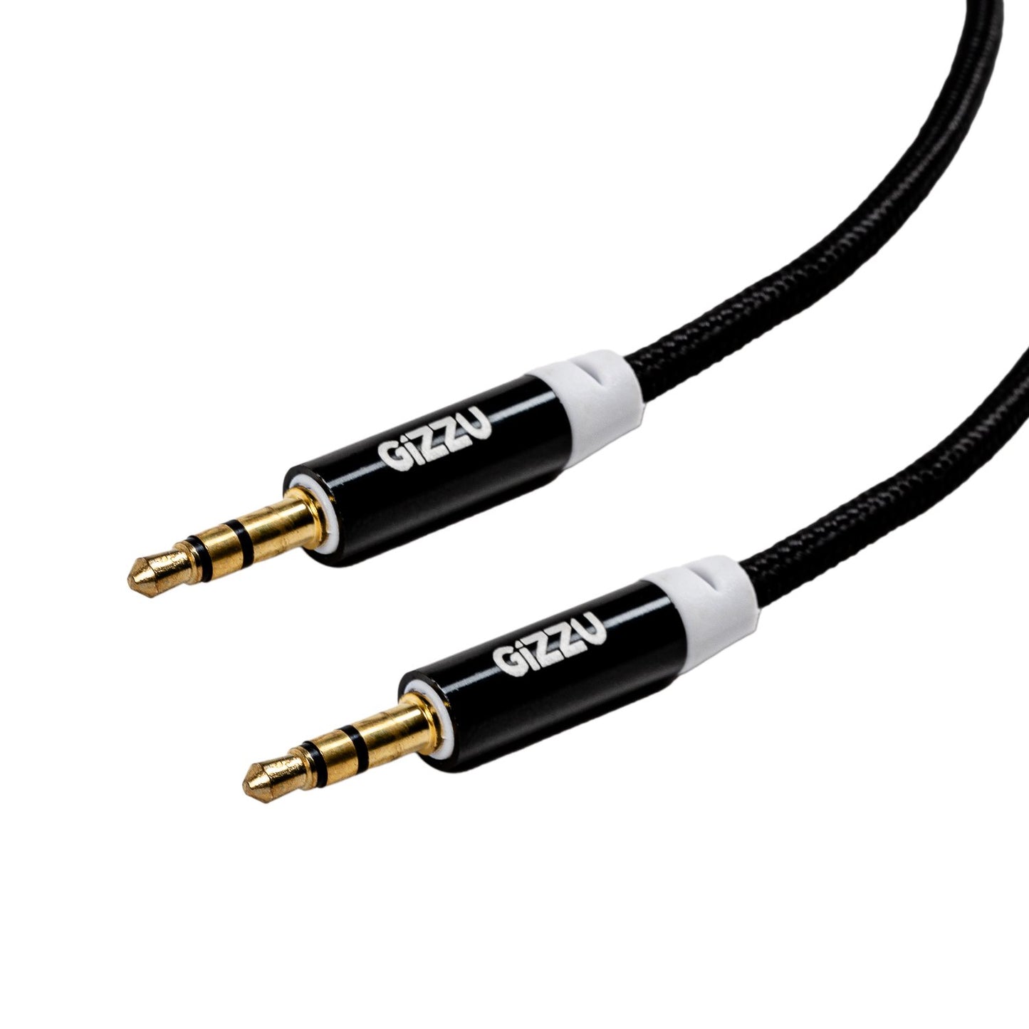 Gizzu 3.5mm AUX Cable 2m - Black-0