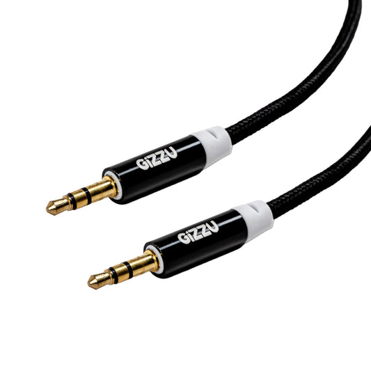 Gizzu 3.5mm AUX Cable 2m - Black-0