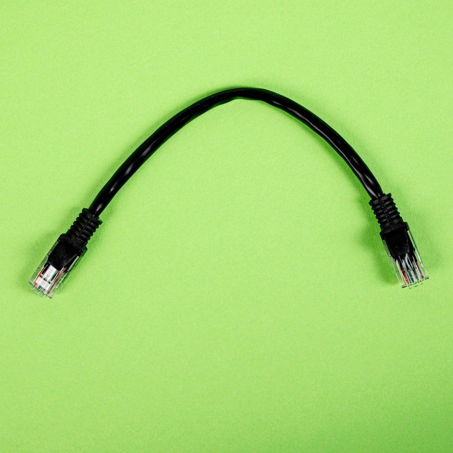 Gizzu Cat6 UTP Fly Lead Ethernet Network Cable 20cm - Black-4