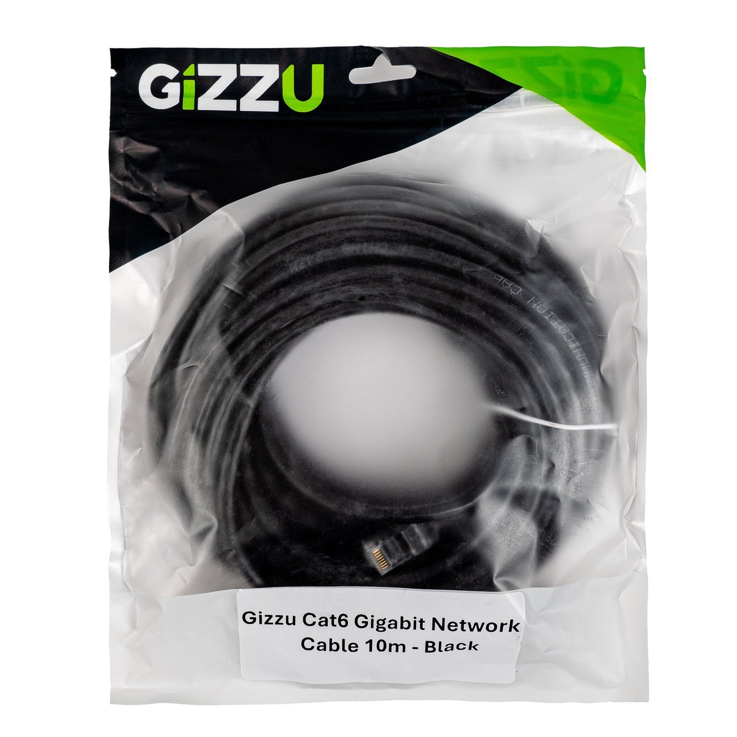Gizzu Cat6 UTP Fly Lead Ethernet Network Cable 10m – Black-3