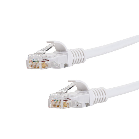 Gizzu Cat6 UTP Fly Lead Ethernet Network Cable 10m – White-0