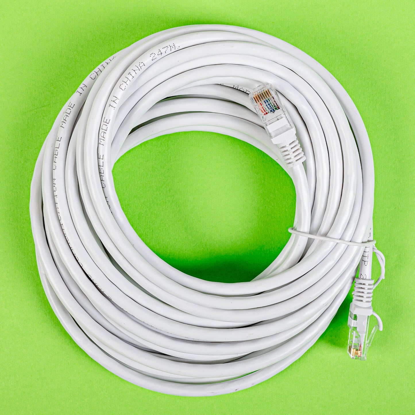 Gizzu Cat6 UTP Fly Lead Ethernet Network Cable 10m – White-4