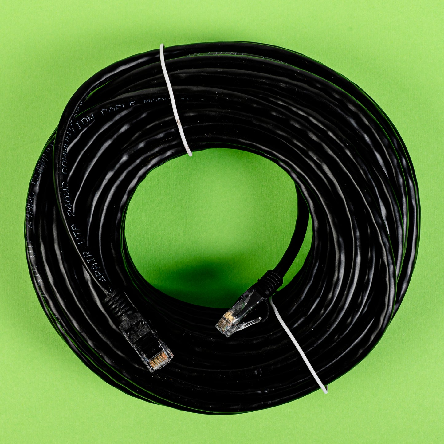 Gizzu Cat6 UTP Fly Lead Ethernet Network Cable 20m – Black-4
