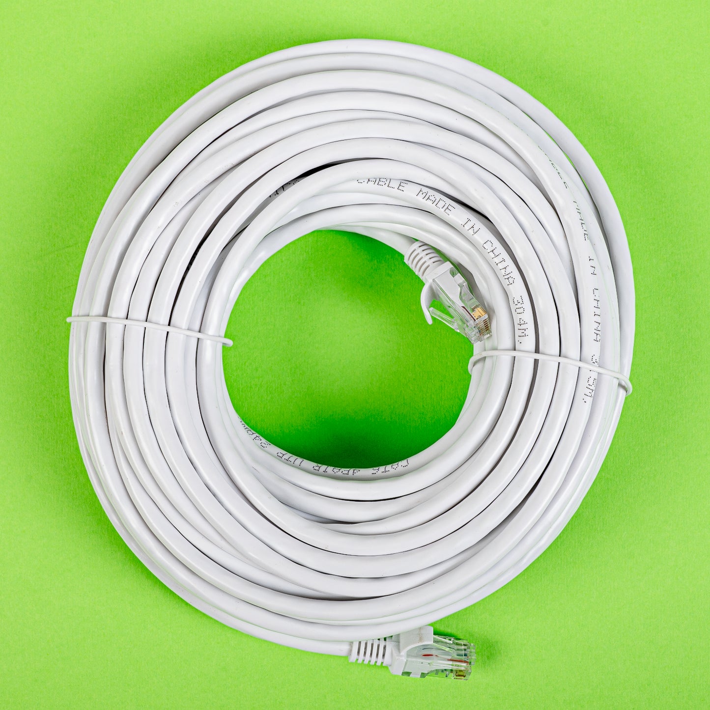 Gizzu Cat6 UTP Fly Lead Ethernet Network Cable 20m – White-4