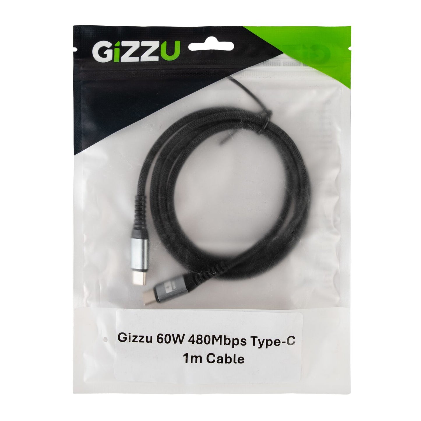 GIZZU 60W 480Mbps Type-C 2m Cable-3