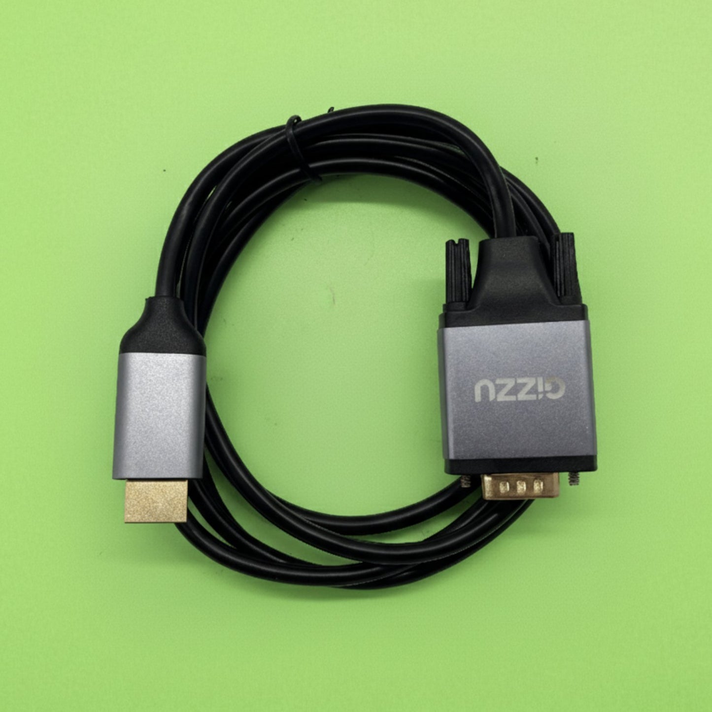 Gizzu Full HD HDMI to VGA Cable (1.8m) - Black-2